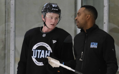 Color of Hockey: Brooks growing in role as Utah skill development coach